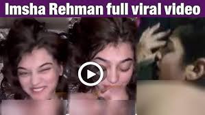 Tik Toker Imsha Rehman viral video