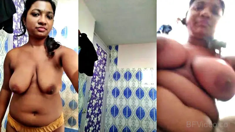 Unmarried Long Booby Desi Girl In A Hot Mood