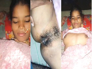 Desi Vlg Girl Boobs Pressing and Fucking