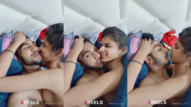 Beautiful Girl Kissingand Riding