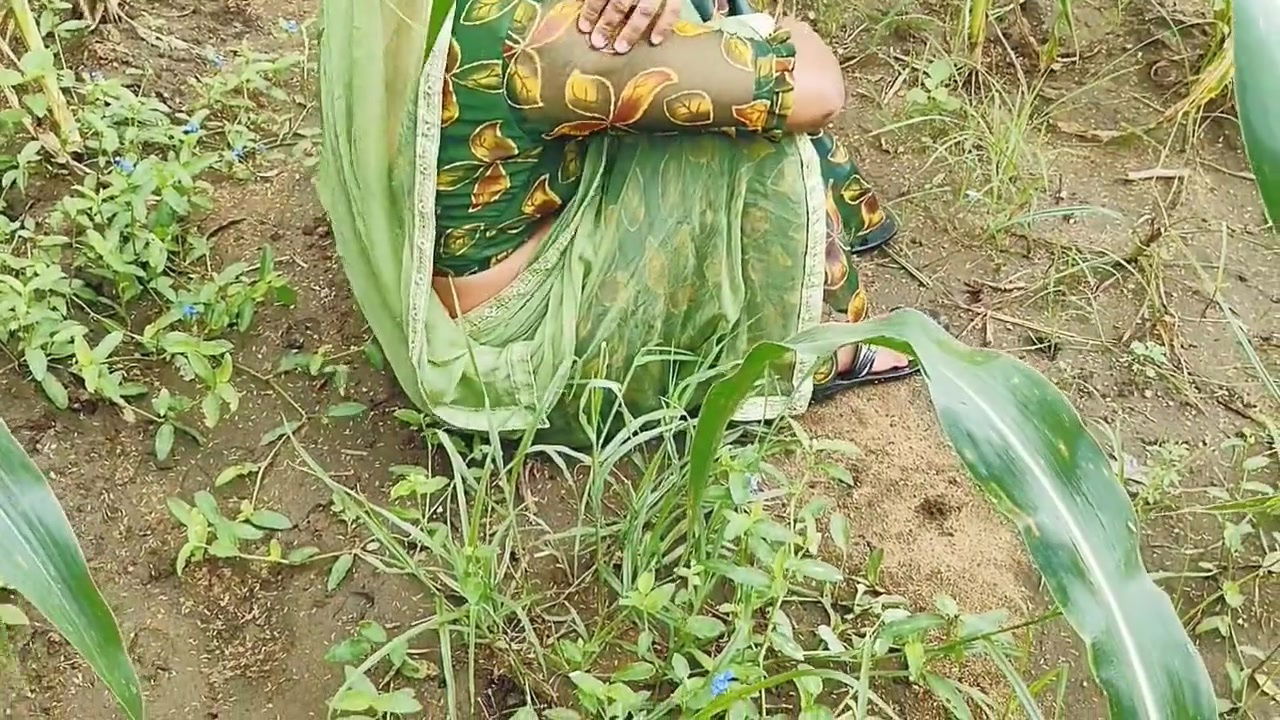 Desi Indian Sister-in-law Liked Jiju’s Black Thick Cock in the Corn Field and Got Fucked