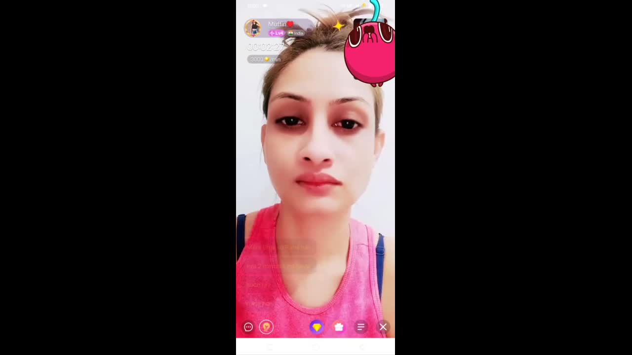 Cute Girl Muffin Show Nude on Chamet Live