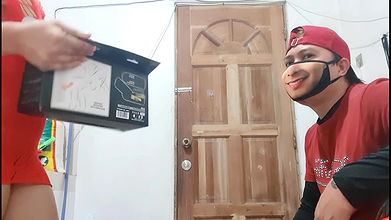 Horny Wife Fucked by Delivery Guy Rider Anal Fucked