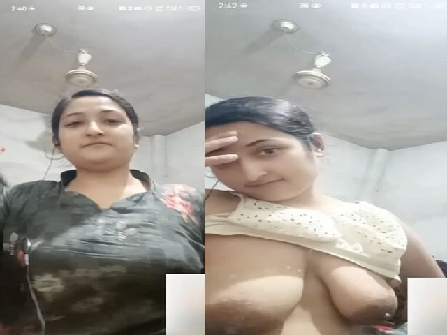 Cute big ass bhabhi striptease nude viral MMS