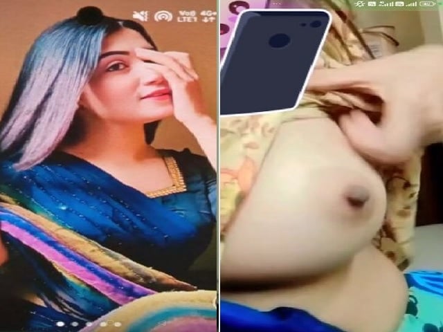Pointed breasts show and pussy expose by cute girl