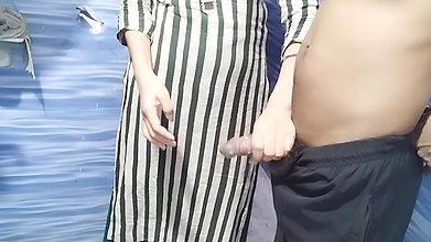 Desi Sex in Bathroom