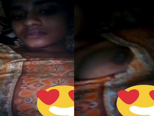 Night video call chat of horny Indian girlfriend
