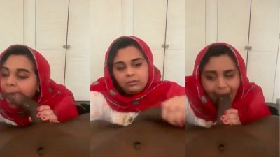 Karachi lady gives a Pakistani blowjob to brother’s friend