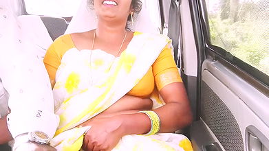 Indian Maid Car Sex Telugu Dirty Talks.